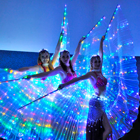 Czech Republic LED Wing Dancers