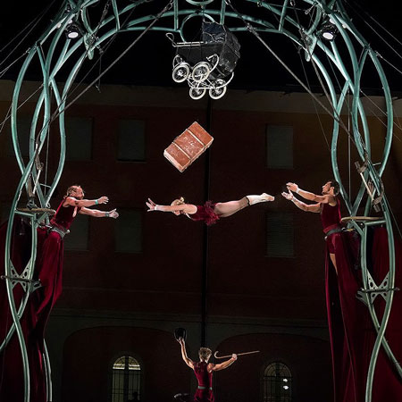 Vintage Aerial Circus Show