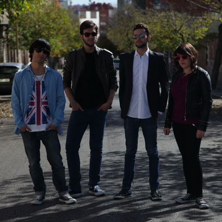 Groupe de rock indépendant en direct