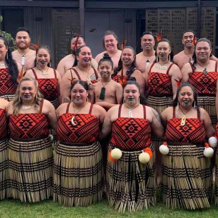 Gruppo Haka a Melbourne