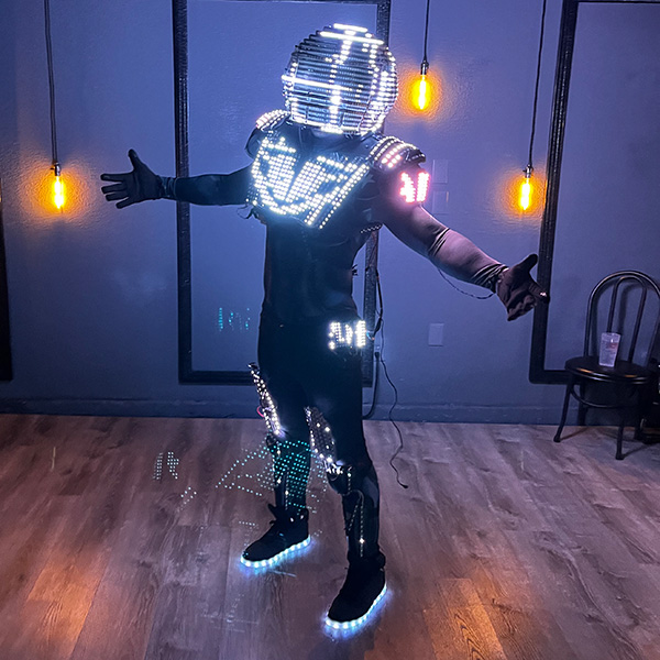 LED Markenfußballer
