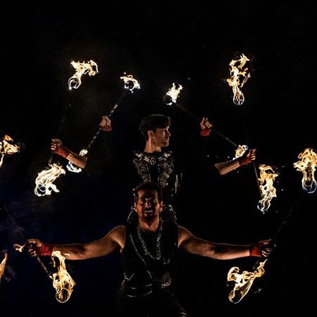 Feuerjonglage & Pyro-Show