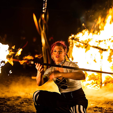 Artista de circo de Canadá