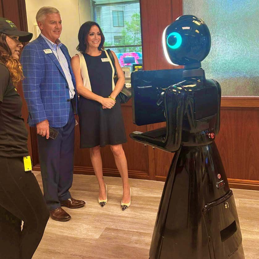 Roaming Selfie Robot Texas
