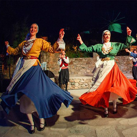 Danseurs grecs traditionnels