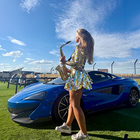 Saxophoniste féminine Oxfordshire