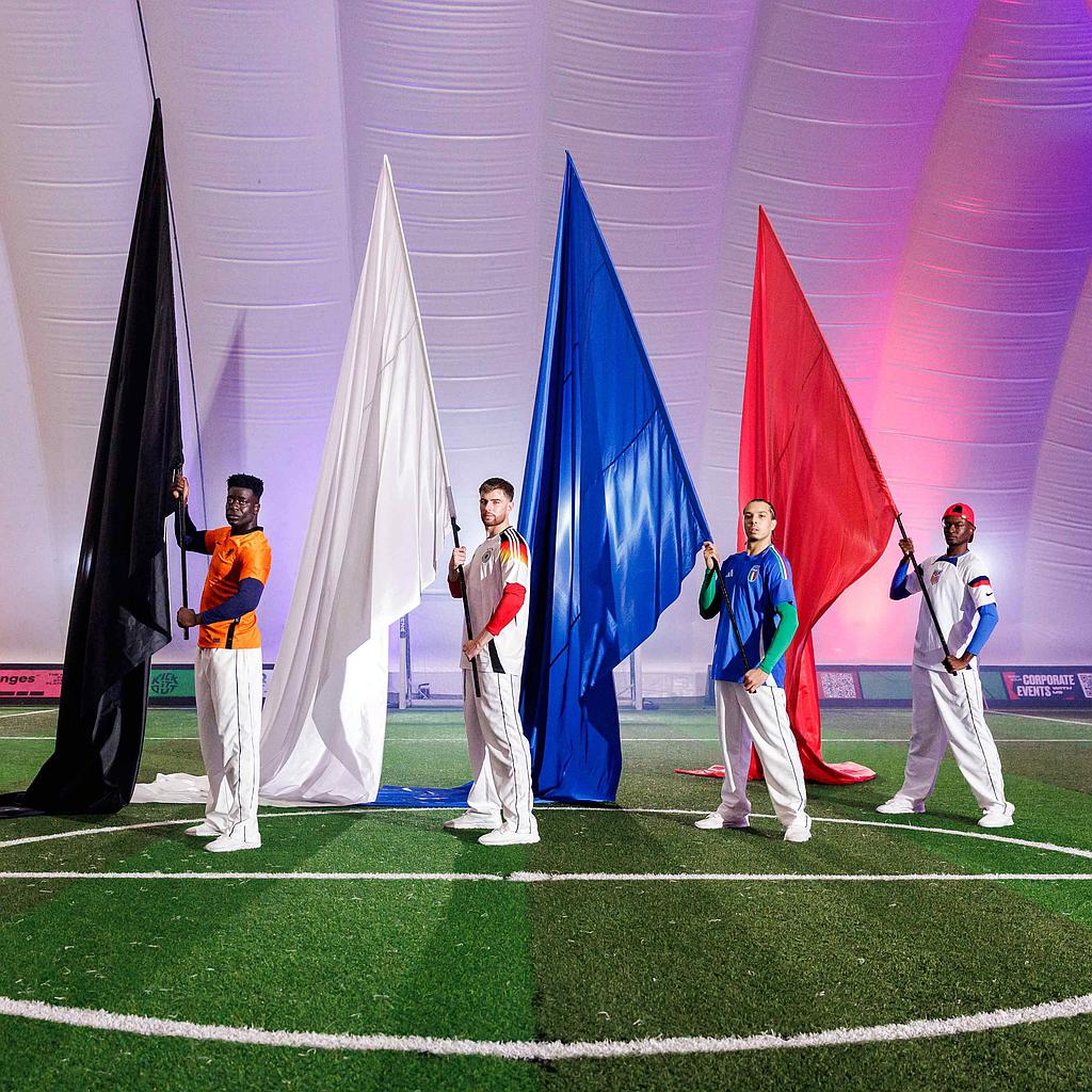 Sports Flag Dance Performers