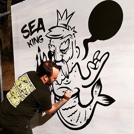 Artista callejero Lisboa