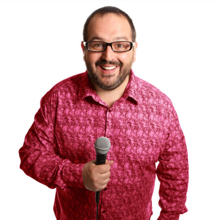 Comediante Justin Moorhouse