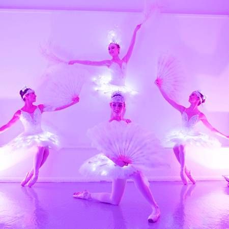 LED Große Gatsby Ballerinas