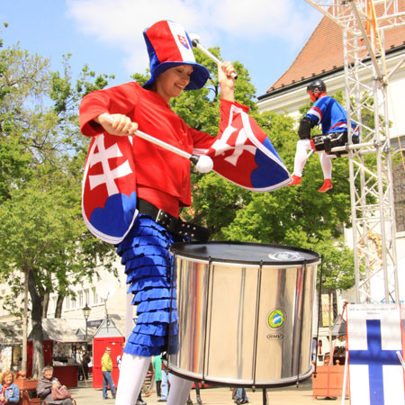 Flagged Drummers
