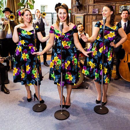 Banda de Jukebox con toque vintage