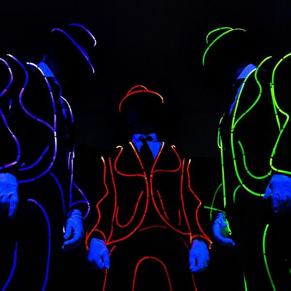 LED und Glow Tron Männer