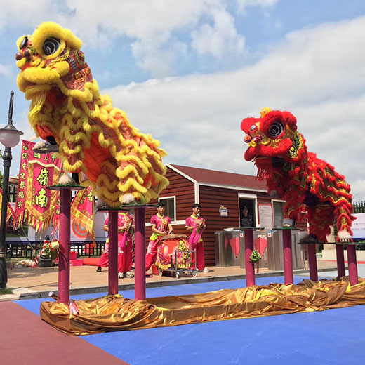 Troupe de danza del león de Fo Shan