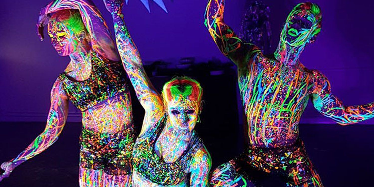 UV Dancers Glow In London