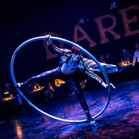 Cyr Wheel Solo Act 