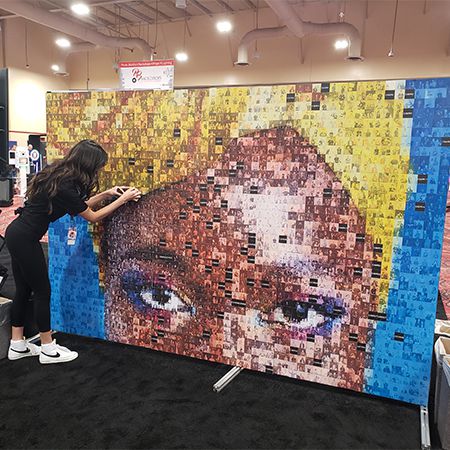 Mosaic Photo Wall