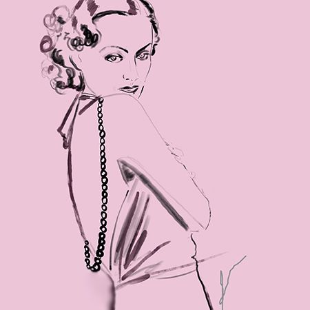 1920S FASHION ILLUSTRATOR USA