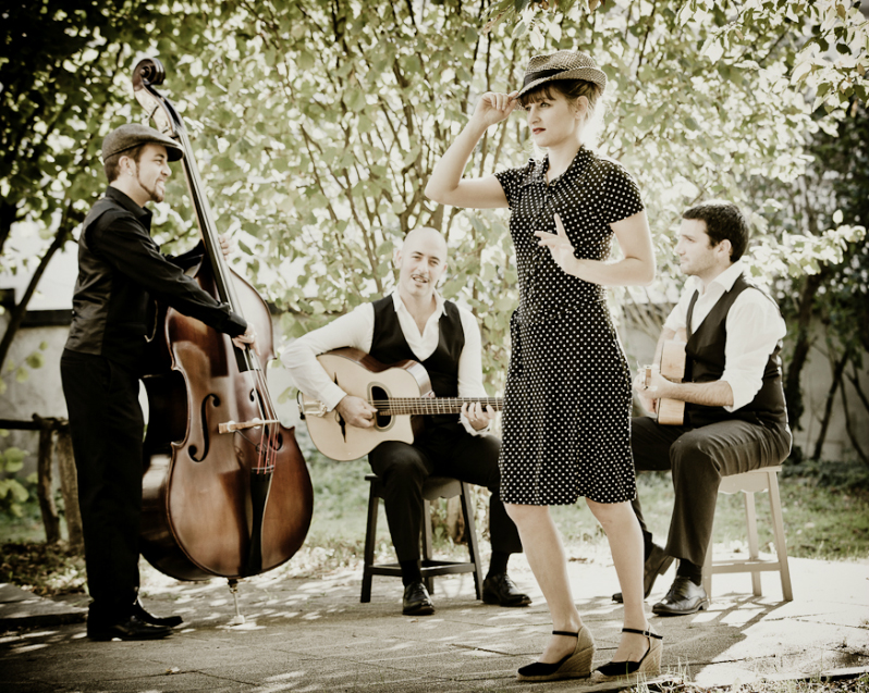 Hire Gypsy Jazz Band Lyon Gypsy Swing Band France Wedding Jazz Band