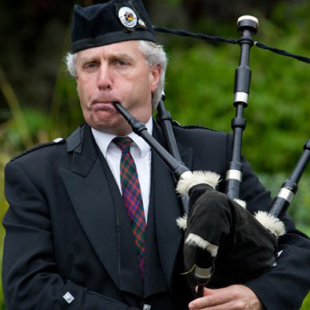 Irish Bagpiper