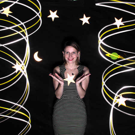 Photo Booth Light Painting