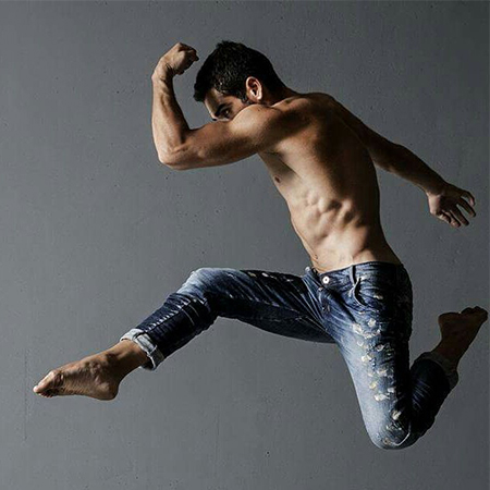 Male Pole Dancer & Acrobat