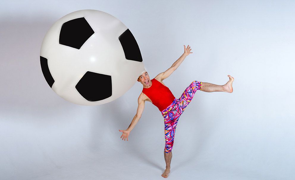 Book A Human Giant Soccer Ball Head