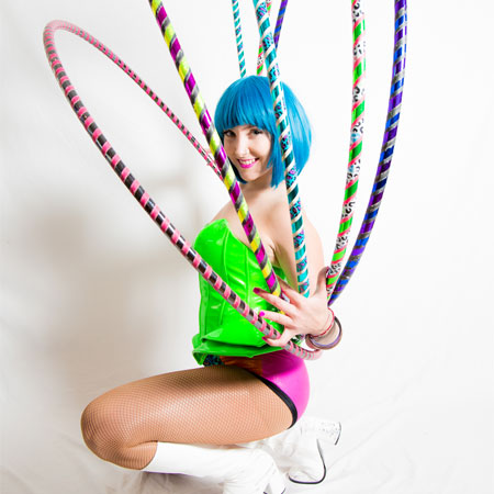 Themed Hula Hoop Act