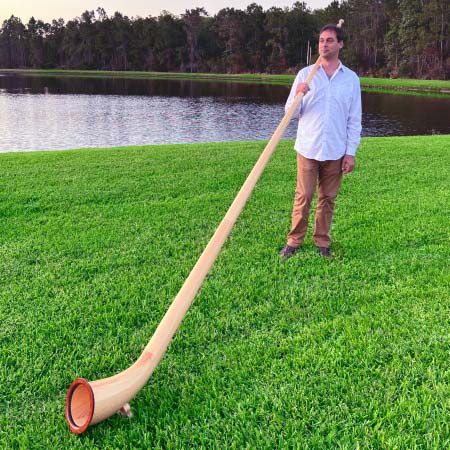 Alphorn Player Florida