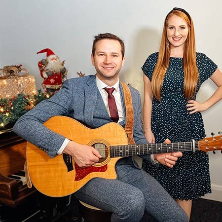 Virtuelles Weihnachts-Akustik-Duo