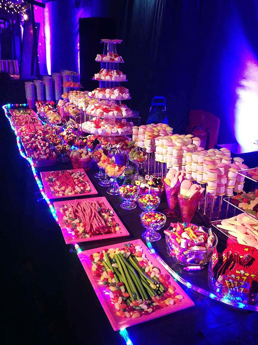 Retro Sweet Stall - Candy Girls | Event Catering Service