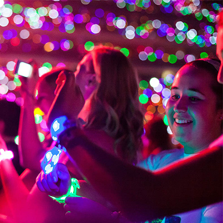 Glowing LED Wristbands