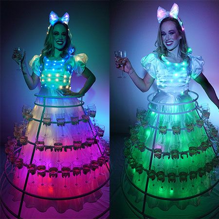 LED Drinks Dresses