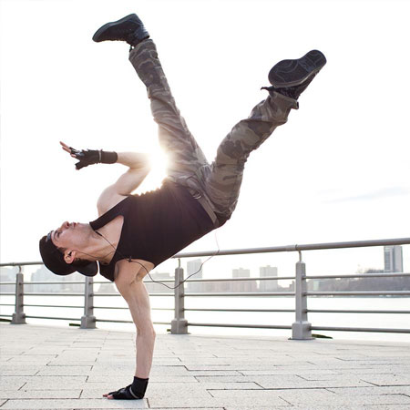 Spectacles de breakdance B-Boy