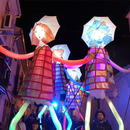 LED Giant Puppets