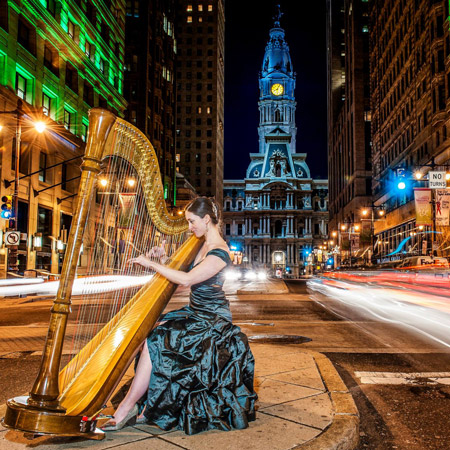 Washington DC Harpist