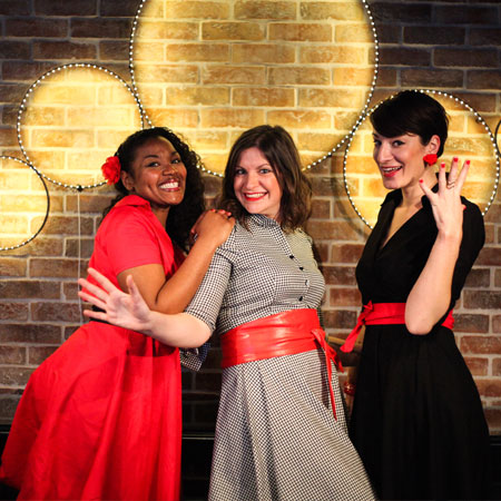 Trio vocal de Pop Swing