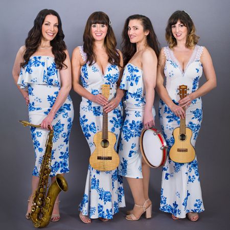 Modern Female Ukulele Group