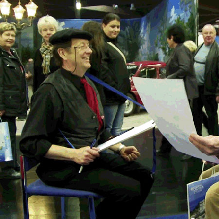 Caricaturist Andreas