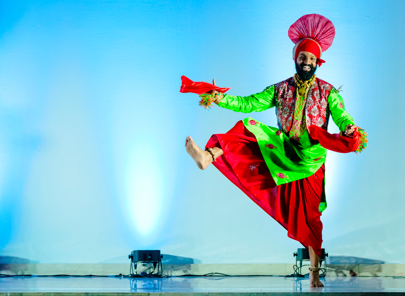 bhangra dancer