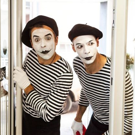 Artistes Mime Comiques à Thème