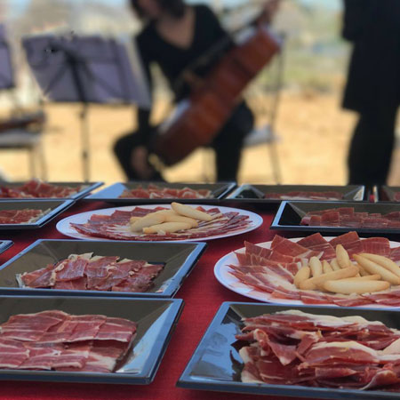 Service de jambon gastronomique à Madrid