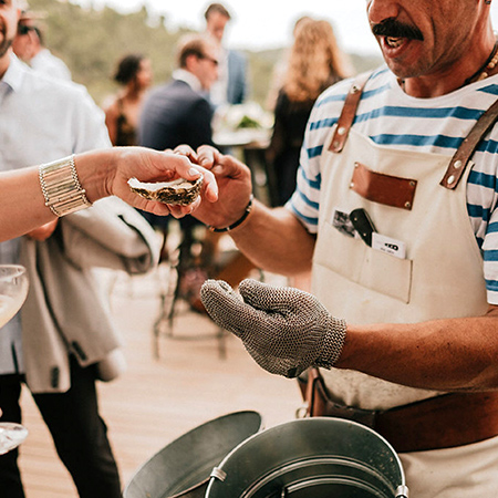 Serveurs d'huîtres Walkabout