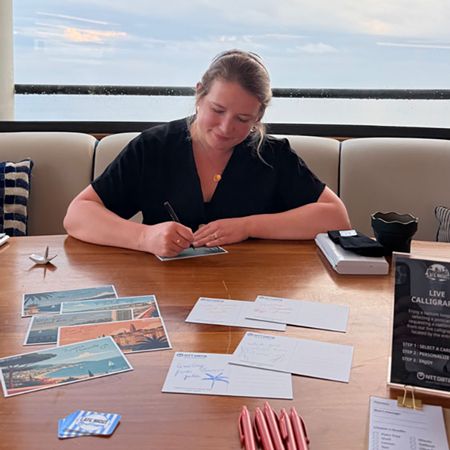 Événement en direct Calligraphie Cannes