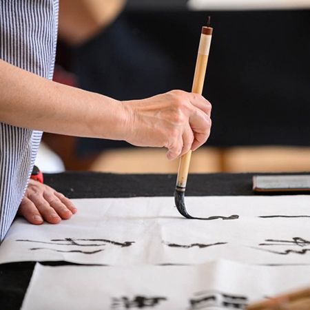 Chinese Calligrapher Italy