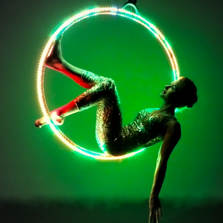 LED Aro Aéreo Show Amsterdam