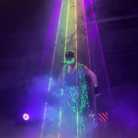 <span>Espectáculo de Luces LED y Holograma</span>