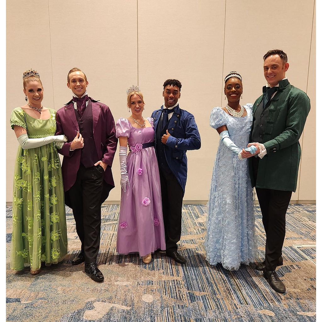 Regency Themed Greeters