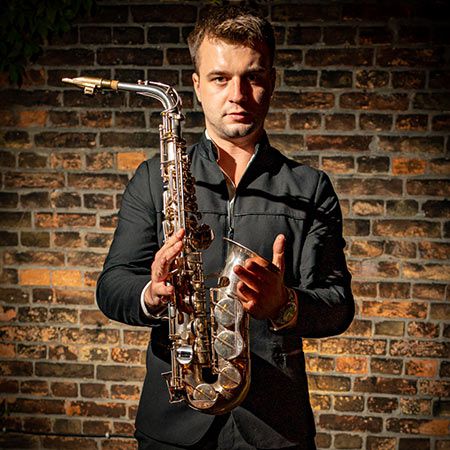 Male Saxophonist Poland