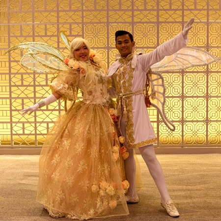 Spectacle de danse de contes de fées en Malaisie